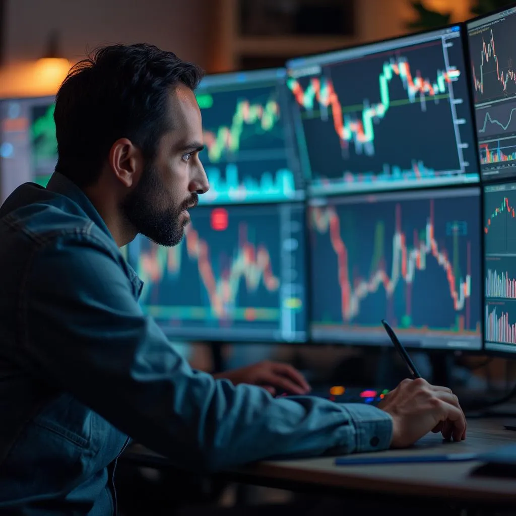Koncept ručného tradingu